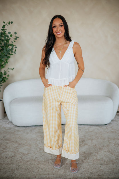 Scottie Gingham Pants