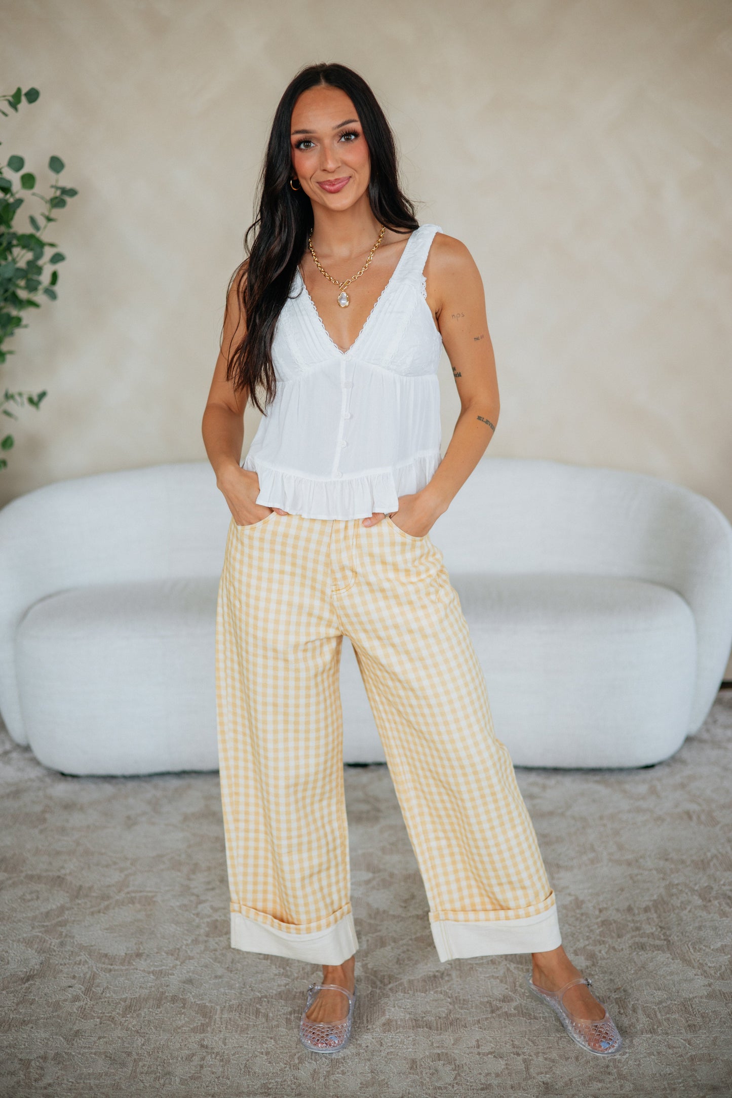 Scottie Gingham Pants