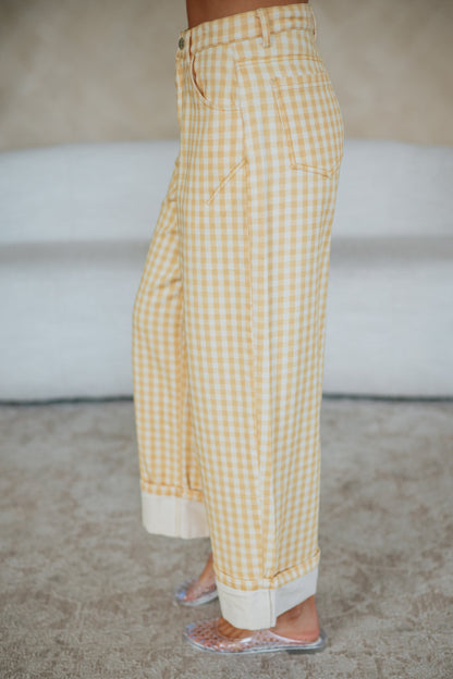 Scottie Gingham Pants