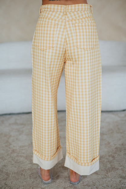 Scottie Gingham Pants