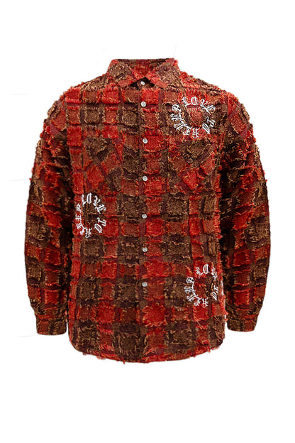 Embroidered Light Weight Over Shirt