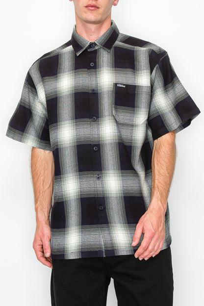 Plaid Short Sleeve Shirt