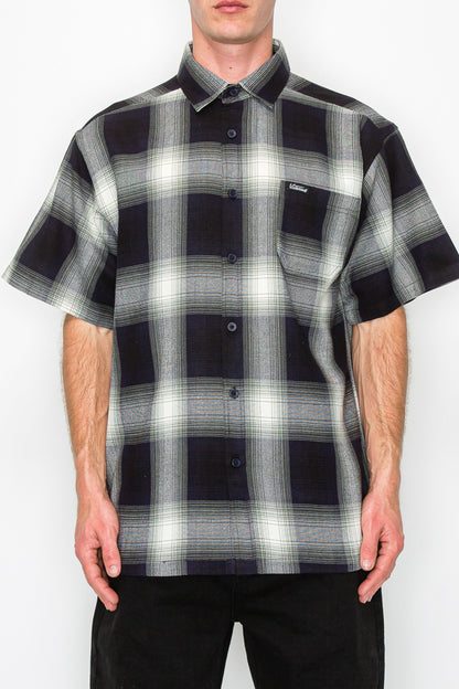 Plaid Short Sleeve Shirt