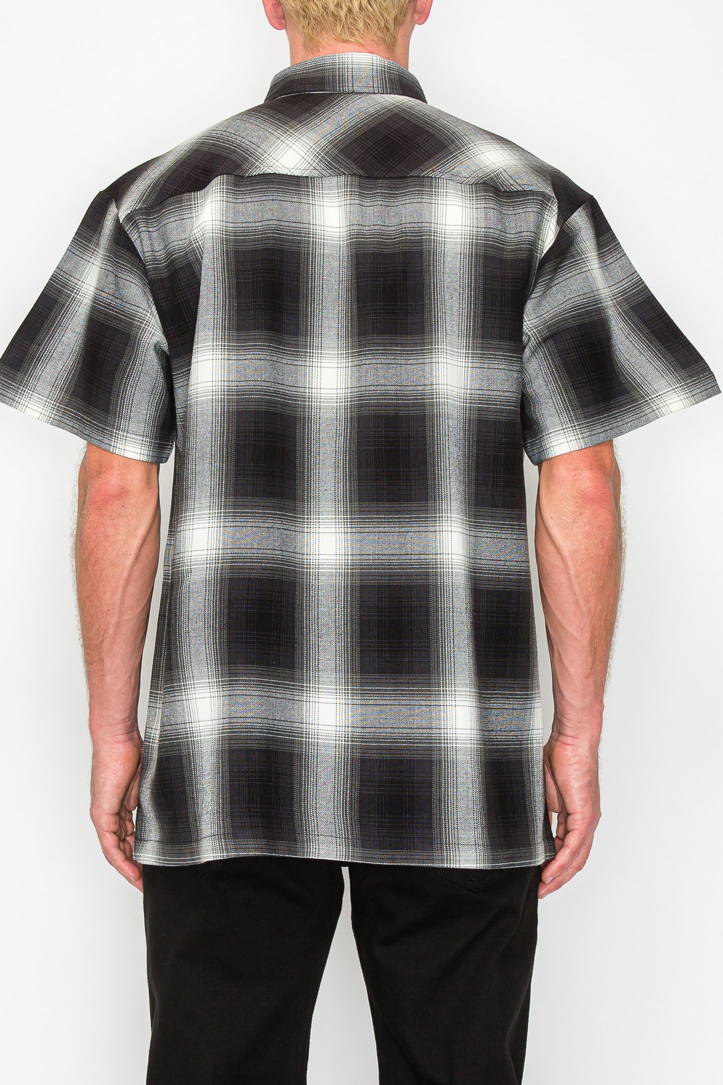 Plaid Short Sleeve Shirt