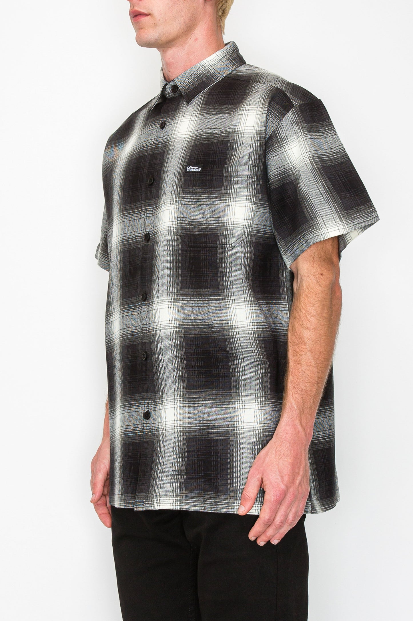 Plaid Short Sleeve Shirt