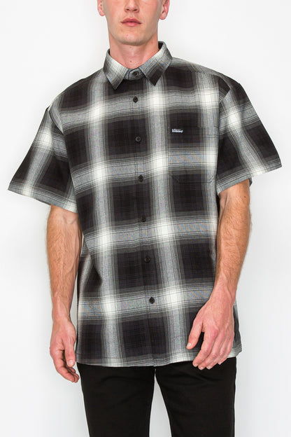Plaid Short Sleeve Shirt